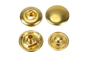 кнопка l-12 цв золото нерж 12,5мм (уп ок.72шт) veritas –  установочная фурнитура для шитья дома купить в Веллтекс | Челябинск
