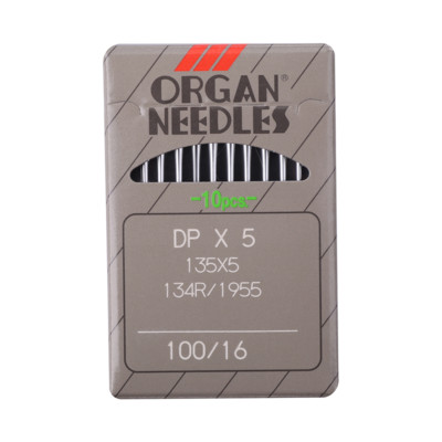 Иглы ORGAN DPх134 №100/16 (уп.10шт)0