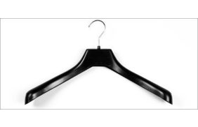 вешалка костюм 420*55мм без перекл. цв чёрный (уп 120шт) вк 42-03 (v-42) купить по цене 32.9 руб - в интернет-магазине Веллтекс | Челябинск

