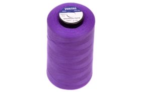 нитки швейные 100% pe 40/2 цв s-218 фиолетовый яркий (боб 5000ярдов) veritas купить по 119 - в интернет - магазине Веллтекс | Челябинск
.