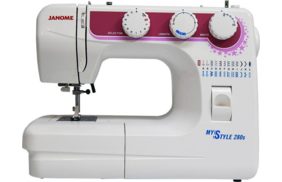 бытовая швейная машина janome my style 280s купить по доступной цене - в интернет-магазине Веллтекс | Челябинск
