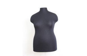 манекен женский р56 (112-94-120) твёрдый цв чёрный ост купить по цене 4650 руб - в интернет-магазине Веллтекс | Челябинск
