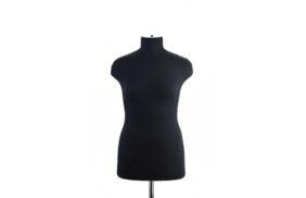 манекен женский р48 (96-75-102) мягкий цв чёрный купить по цене 9266 руб - в интернет-магазине Веллтекс | Челябинск
