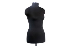 манекен женский р50 (100-79-106) мягкий цв чёрный купить по цене 9266 руб - в интернет-магазине Веллтекс | Челябинск
