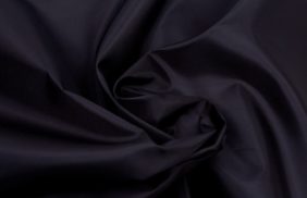 ткань курточная таффета 190t, wr/pu, 55гр/м2, 100пэ, 150см, черный/s580, (рул 100м) tpx043 купить в Челябинске.