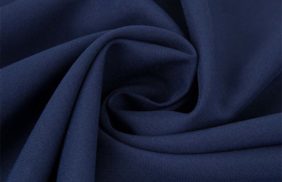 ткань габардин 160гр/м2, 100пэ, 150см, синий темный/s058, (рул 50м) м купить в Челябинске.
